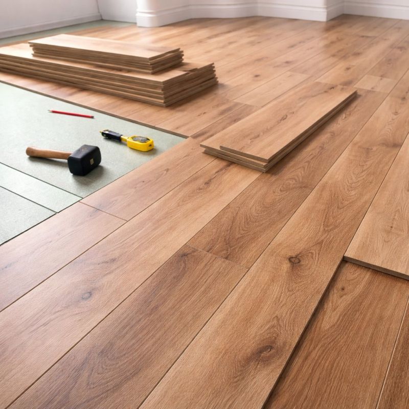 Plank Laminate Installation in Loudoun County, VA