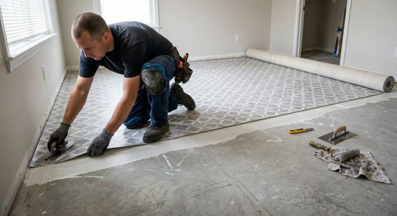 Sheet Flooring Installation in Mesa, AZ