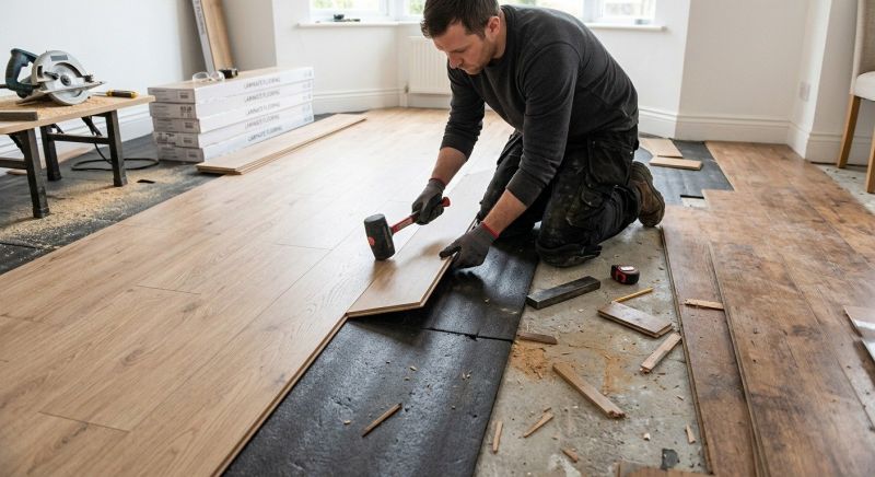 Laminate Floor Installation in Loudoun County, VA
