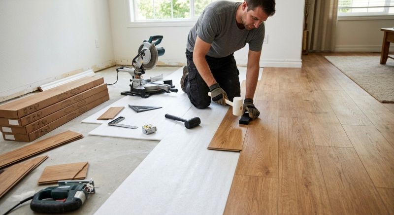Laminate Floor Replacement in Loudoun County, VA