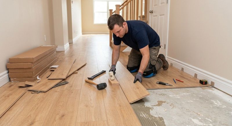 Laminate Floor Replacement in Manassas, VA