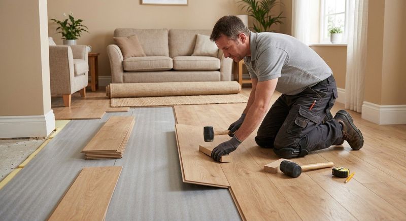 Laminate Wood Installation in Loudoun County, VA
