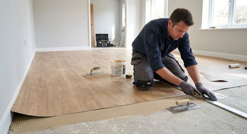 Sheet Flooring Installation in Manassas, VA