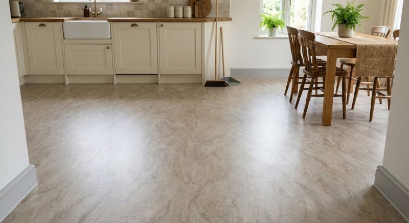 Sheet Linoleum Installation in Loudoun County, VA